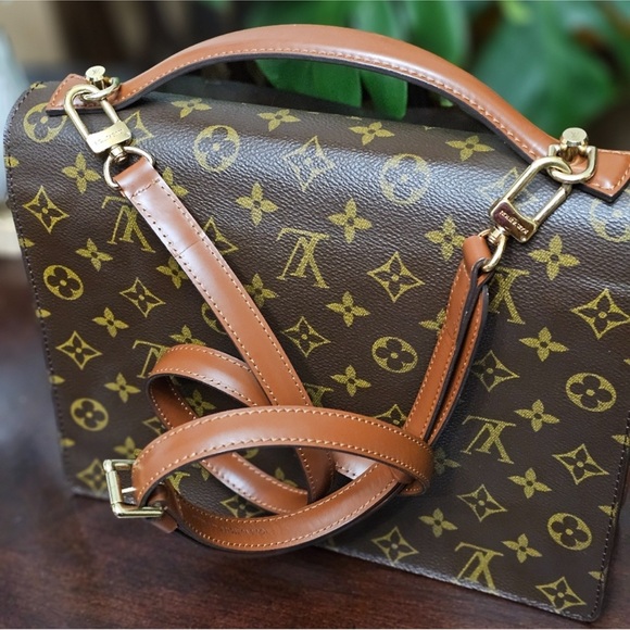 EUC AUTHENTIC LOUIS VUITTON MONOGRAM MONCEAU CROSSBODY VINTAGE *SR00**W/COA - Picture 12 of 13